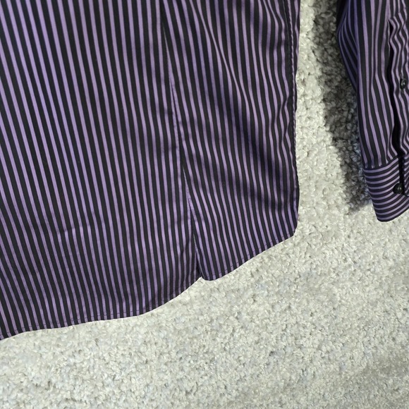 Eton Men Contemporary Striped Dress Shirt Size 15.5 Office‎ Preppy Formal READ - Picture 11 of 16